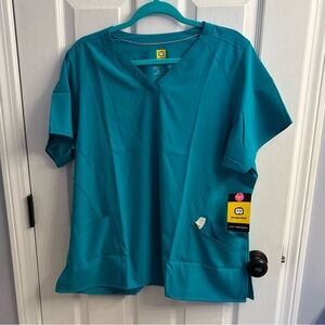 WonderWink True-Plus Fit Teal Scrub Set